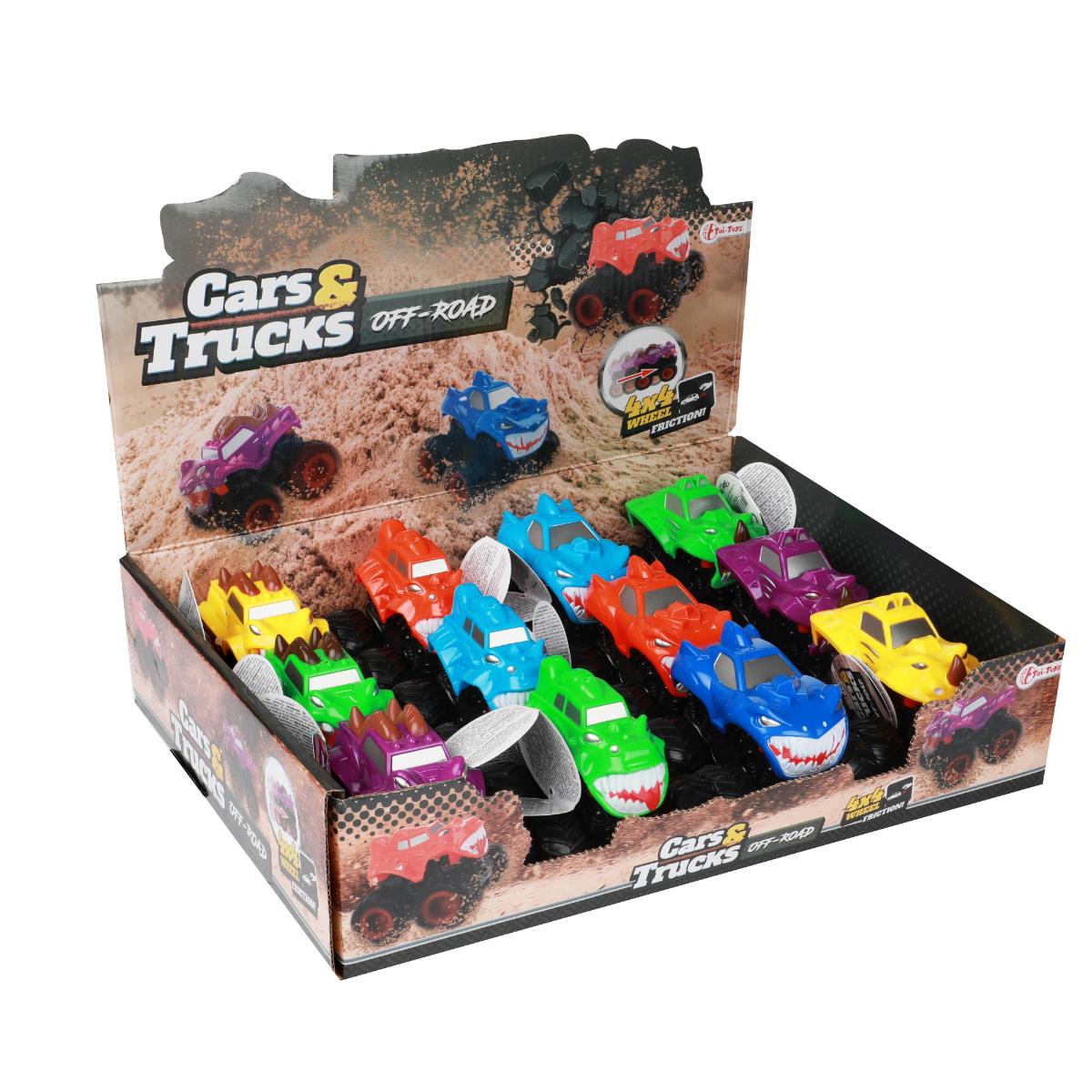 CARRO MONSTER TRUCK FRICÇÃO