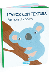 Livros com Textura - Animais da Selva