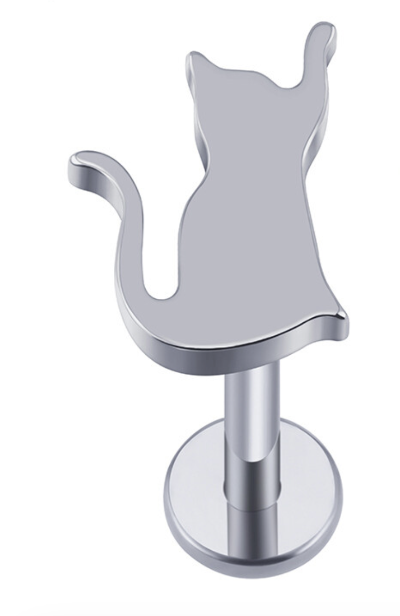 Piercing Olá  Gatinho Liso