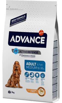 Advance Dog Medium Adult Chicken & Rice - 14 Kg