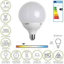 LAMPADA LED E27 11W 1055LM