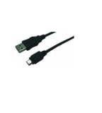 LOGILINK CU0014 CABO USB 2.0 TIPO A M PARA TIPO MINI USB 2.0 M PRETO 1.8M