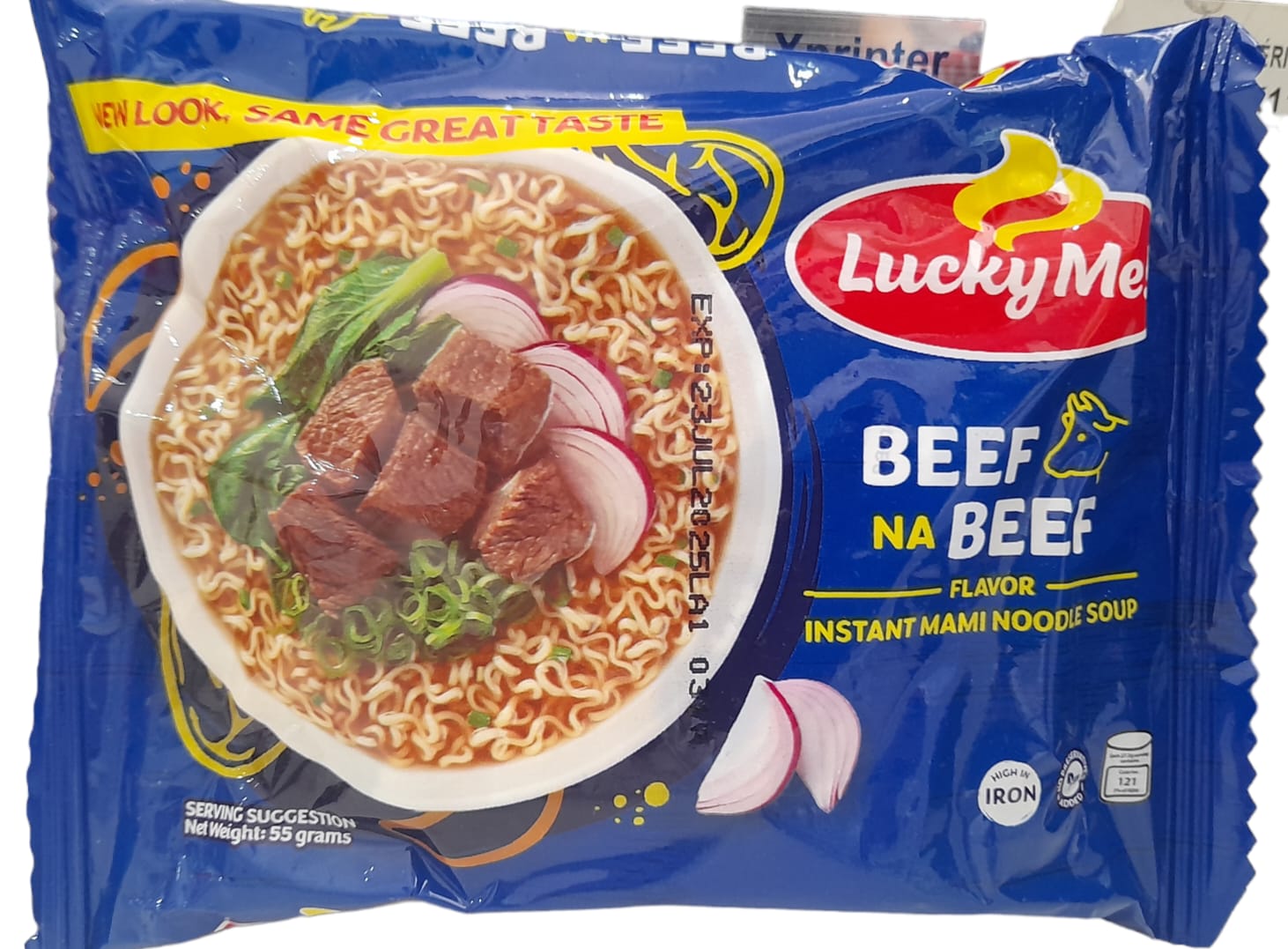 LUCKY ME BEEF NA BEEF INSTANT NOODLES 55G