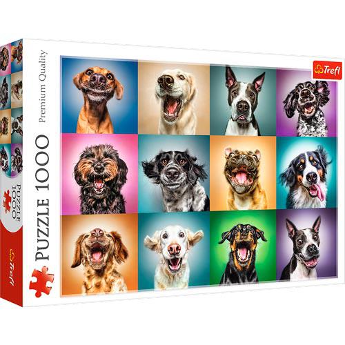 PUZZLES 1000 PCS CÃES ENGRAÇADOS