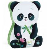 LEO, O Panda - Puzzle Silhueta 24 PCS