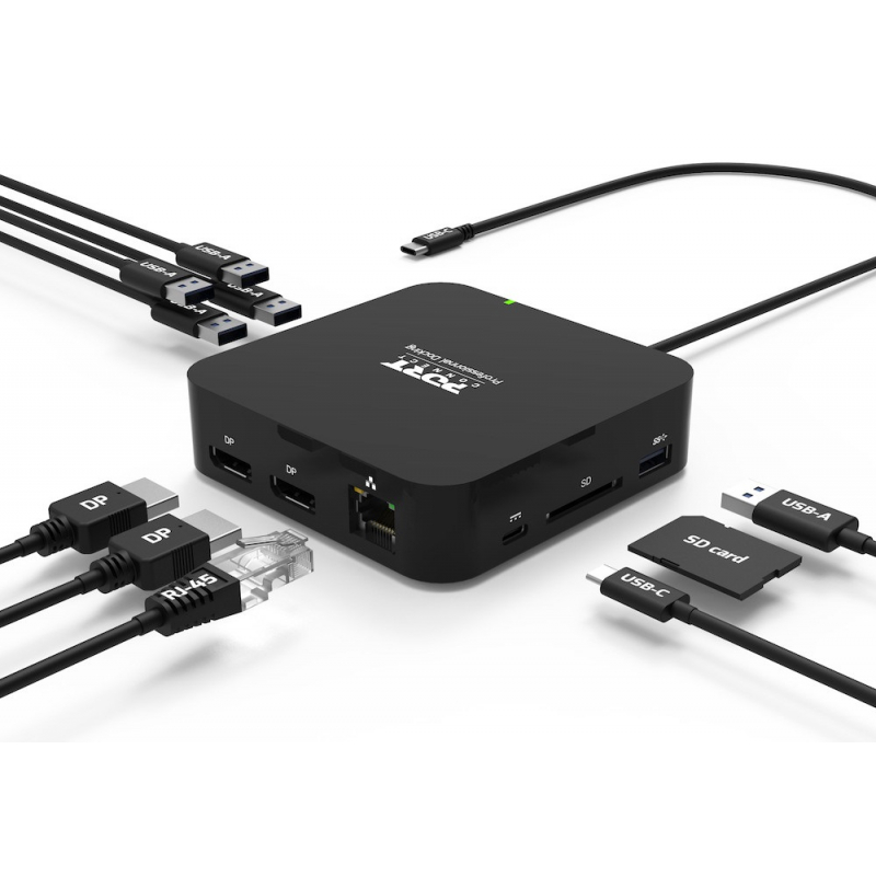 DOCK.STAT. PORT CONNECT USB TYPE C OFFICE 2X 4K