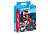 Playmobil Piloto Motocross