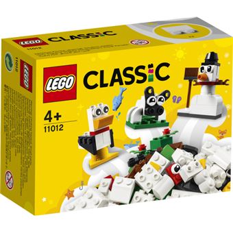 Lego Peças brancas criativas