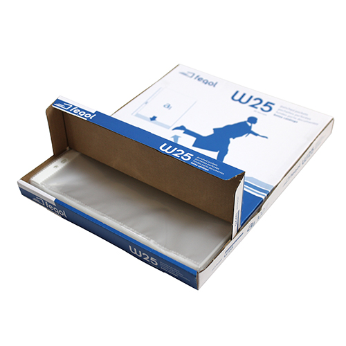 ME BOLSA CATALOGO A4 FEGOL 60MIC. W25 (1/100)