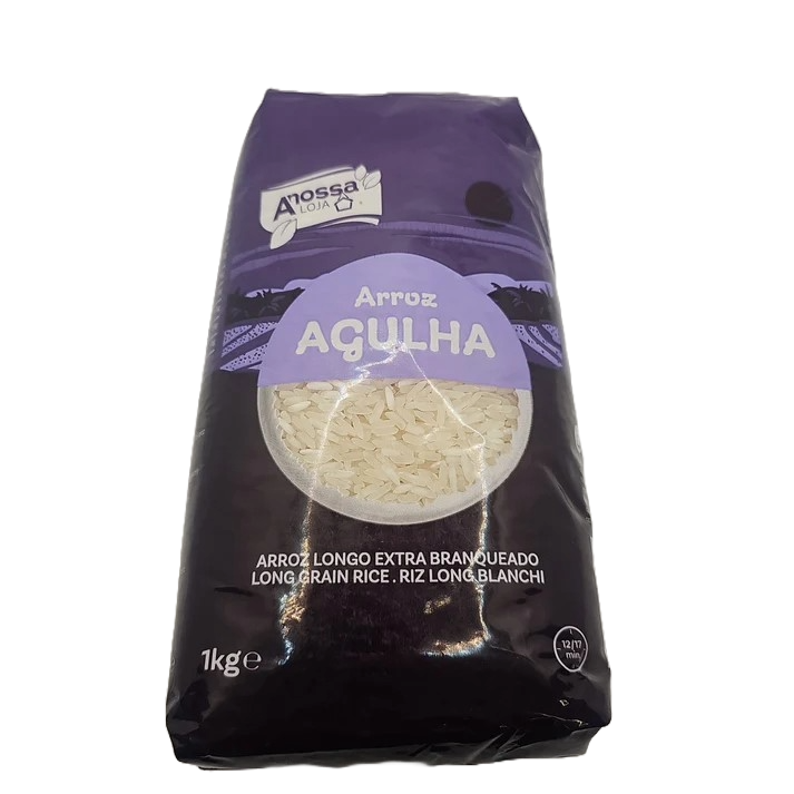 ARROZ AGULHA A NOSSA LOJA 1KG