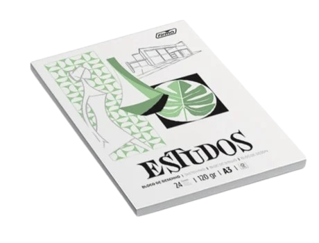 CADERNO ESTUDOS A3 24FLS 120G