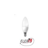 Lampada led chama C37  E14 5W 3000K ELERI9