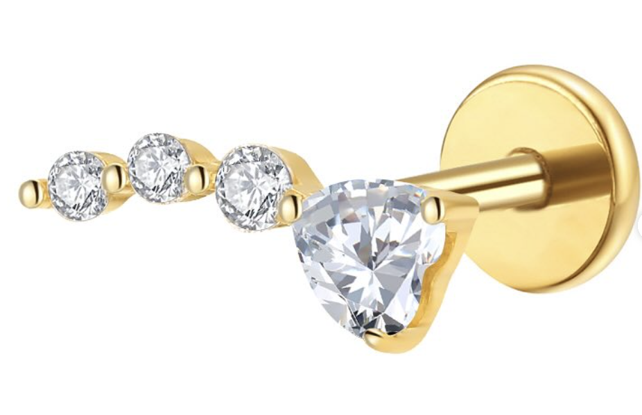 Curve Coração Gold