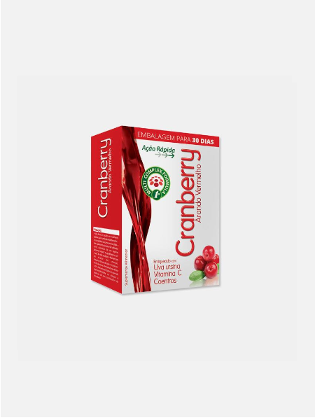 Cranberry - Arando Vermelho 30 Cápsulas