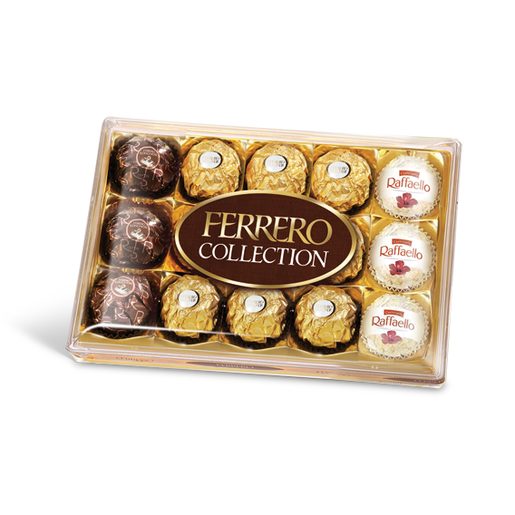 BOMBOM FERRERO ROCHER COLLECTION 15UN