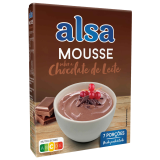 MOUSSE CHOCOLATE LEITE ALSA 132G