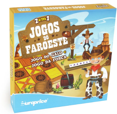 Jogo do Faroeste- Jogo do galo + Jogo da forca