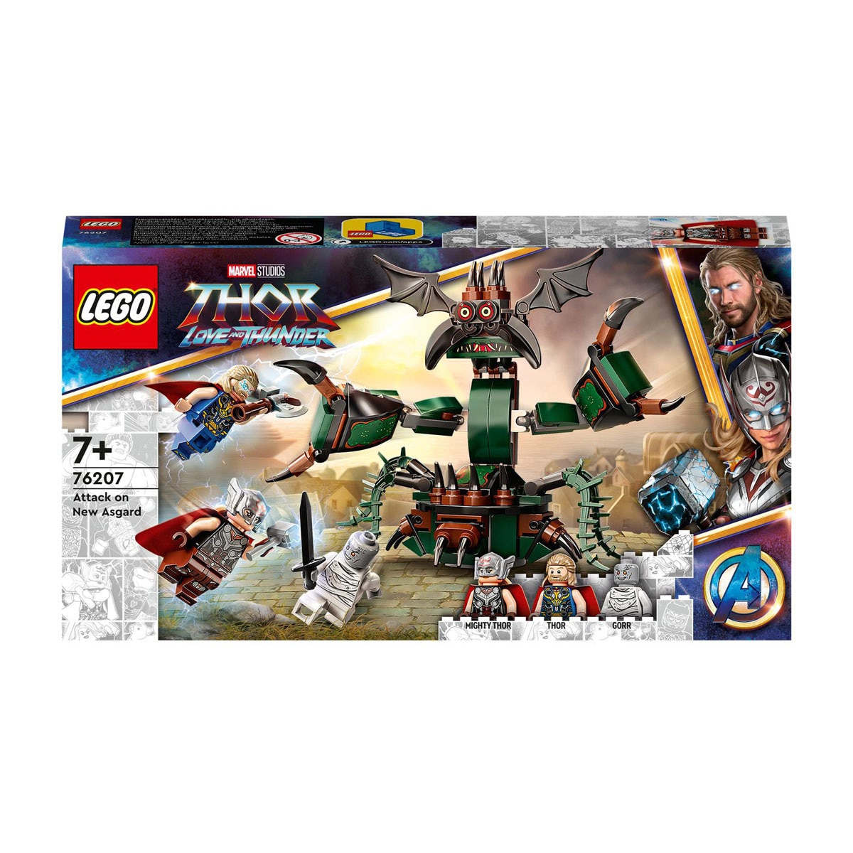  LEGO Marvel Ataque à Nova Asgard