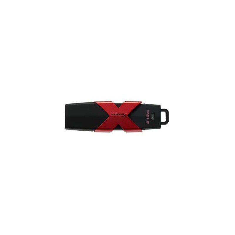 PEN DRIVE 512GB KINGSTON HYPERX SAVAGE USB 3.1 BLACK/RED