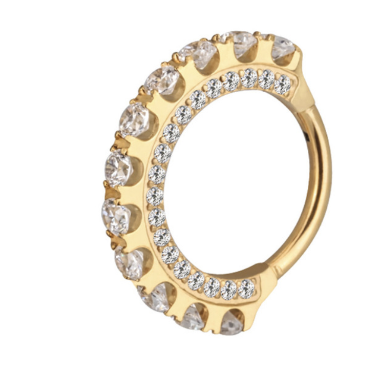 Argola Provença 10mm Gold 