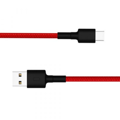 CABO XIAOMI MI BRAIDED USB TYPE-C 100CM RED