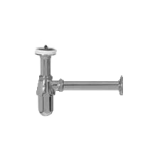 Sifão Garrafa Cromado 1 1/4" C/Valvula Remer