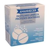 PASTILHAS LIMPEZA PROTESE AMANHECER 32UND