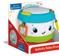 JOGO DIDÁTICO CLEMENTONI BABY ACTIVITY DRUM