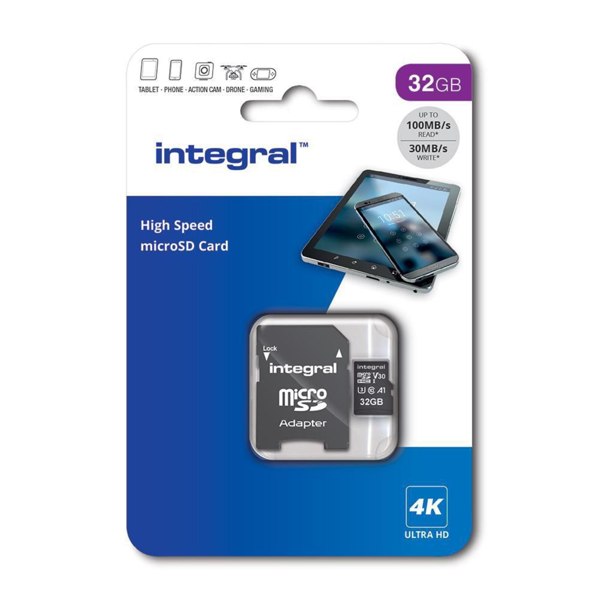 Cartão de memória Integral. 32GB