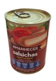 SALSICHAS TIPO FRANKFURT AMANHECER LATA (8UNID.) 200GR