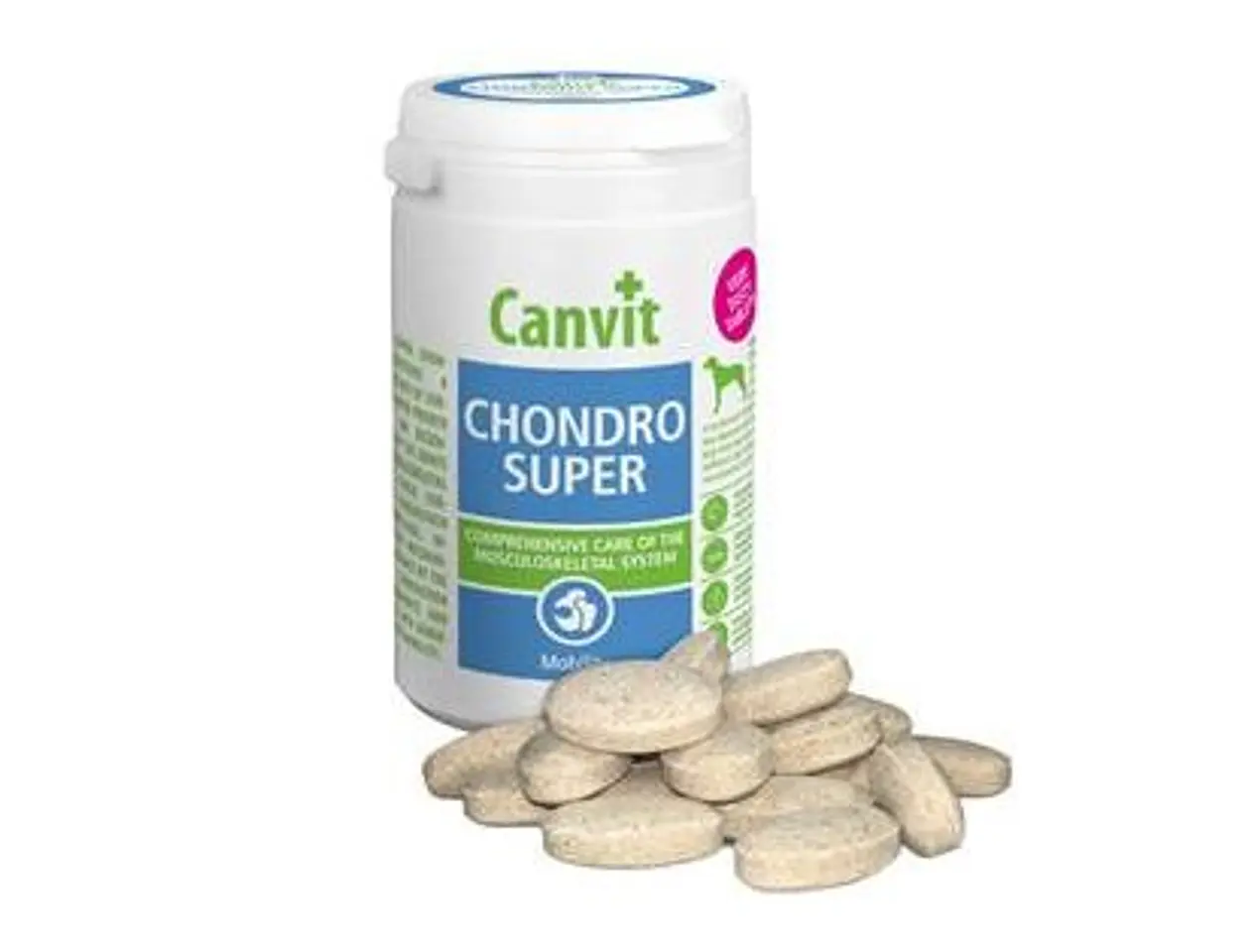 Canvit Chondro Super For Dogs 230g (+25kg) 76 pastilhas