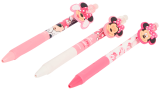 3 Canetas de gel Minnie tinta apagável 