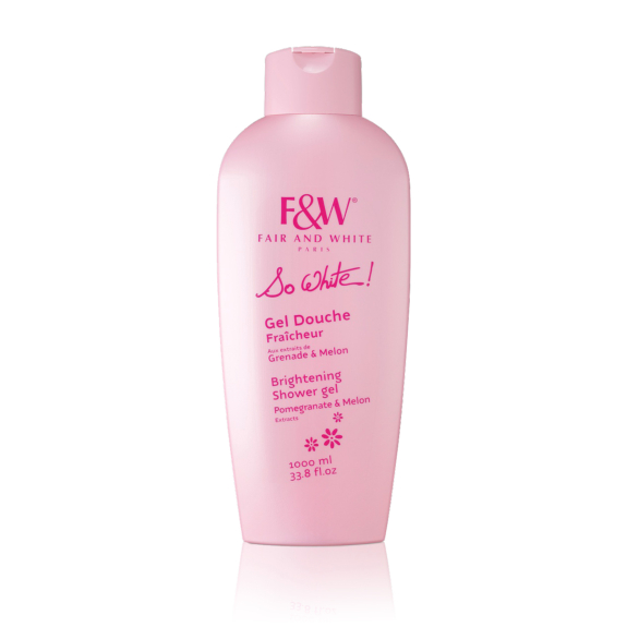 F&W SO WHITE GEL DE BANHO 1000ML 