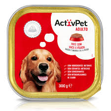 COM H CAO ACTTIVPET PATE VACA 300GR