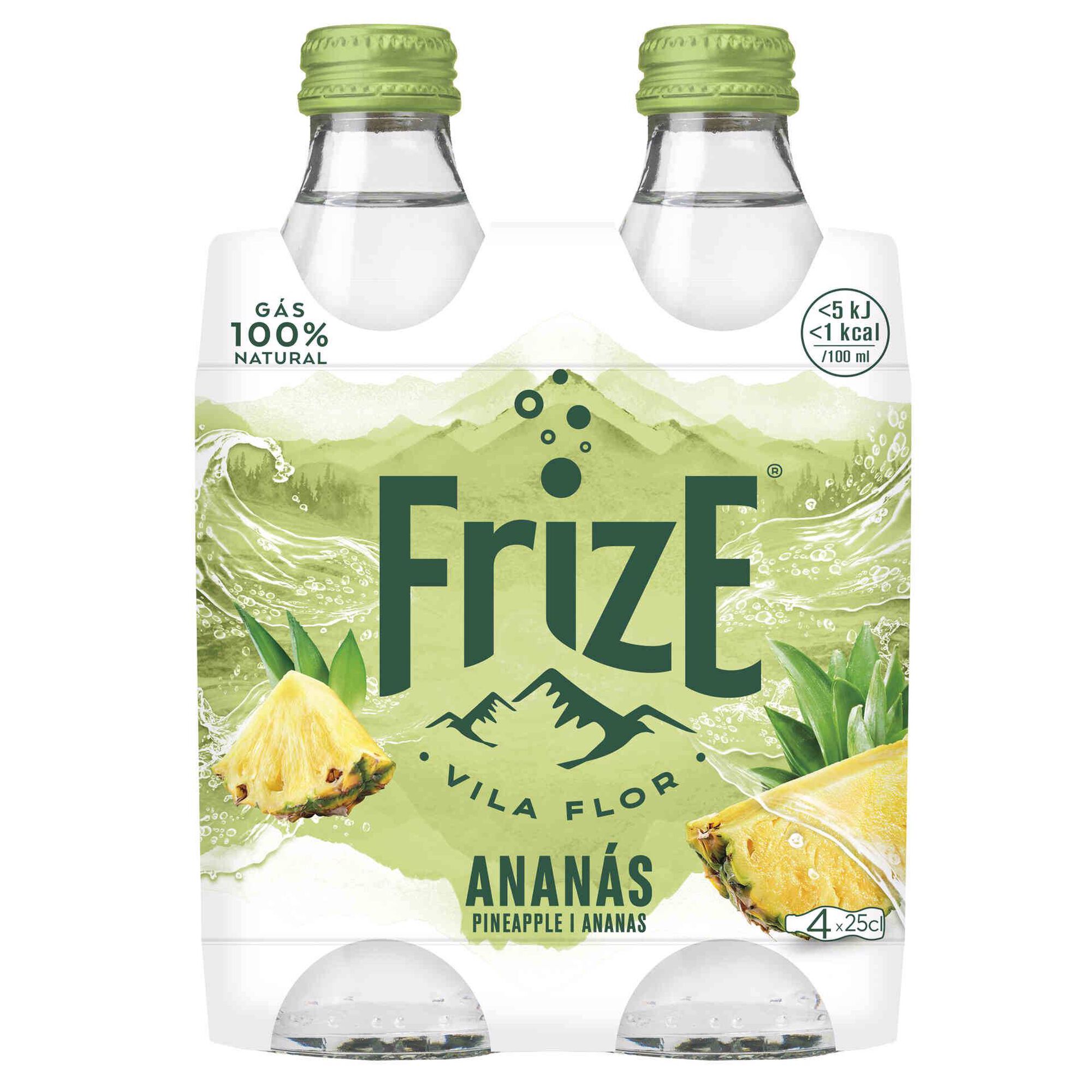 AGUA C/GAS ANANAS FRIZE 4X250ML