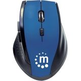 MOUSE MANHATTAN WIFI CURVE AZUL/PRETO