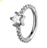 Argola Nairobi 12mm- Titanio 