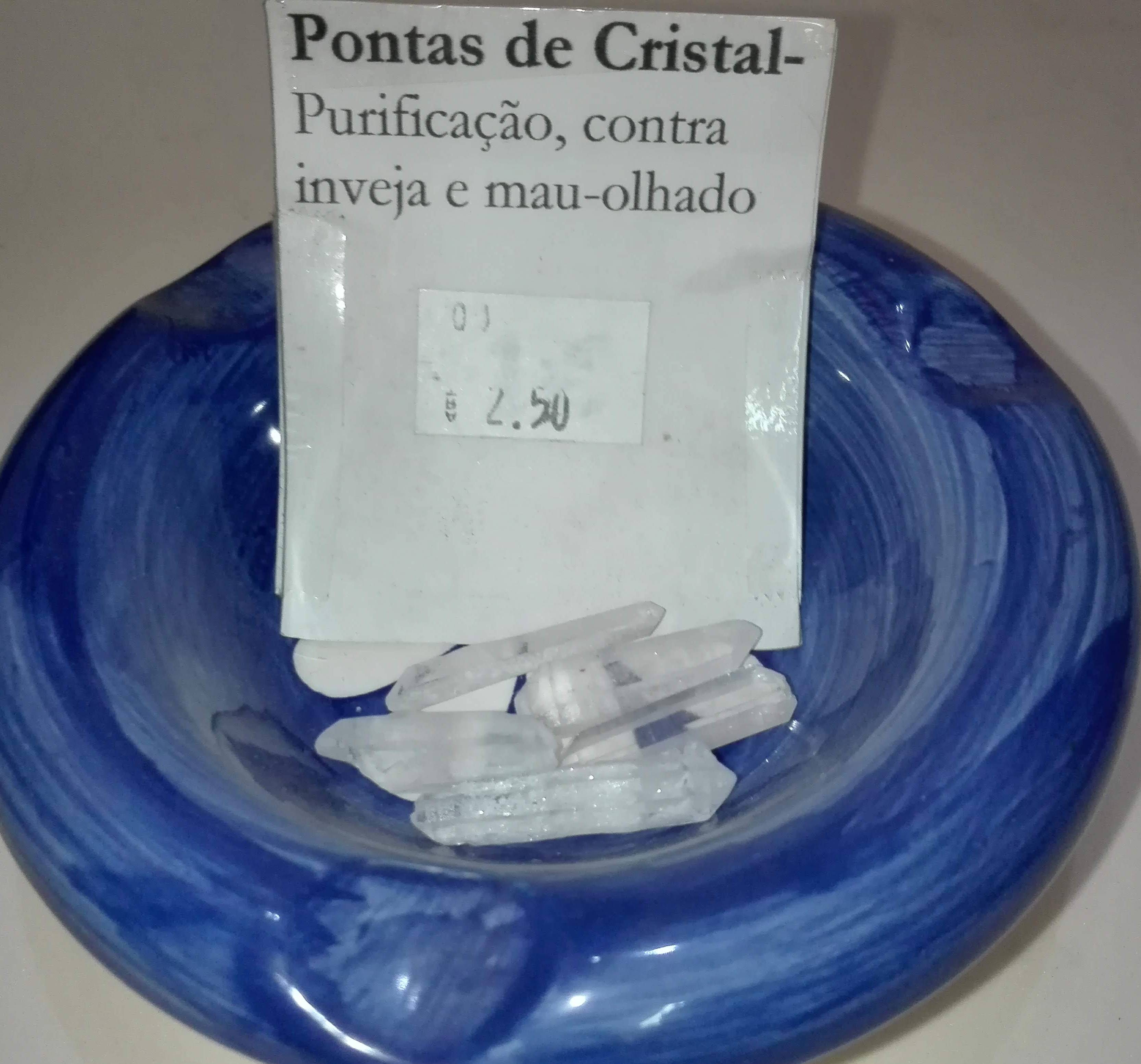 colar com olho sortido( pontas de cristal)