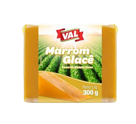 MARRON GLACÊ BLOCO 300G VAL