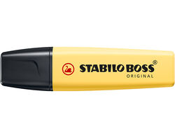 Marcador Stabilo Boss Amarelo Claro