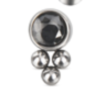 Piercing Minie Black