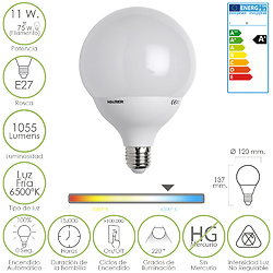 LAMPADA LED E27 11W 1080LM