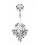 Piercing Umbigo Luxo 7CZ