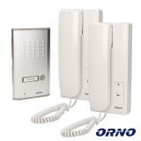 Kit intercomunicador c/ 2 telefones ORNO