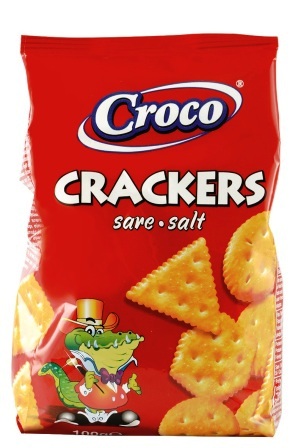 Croco Crackers Salgadas 100gr