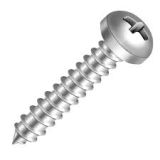 Parafuso R/Chapa C/Queijo Phil Inox 4,8x32