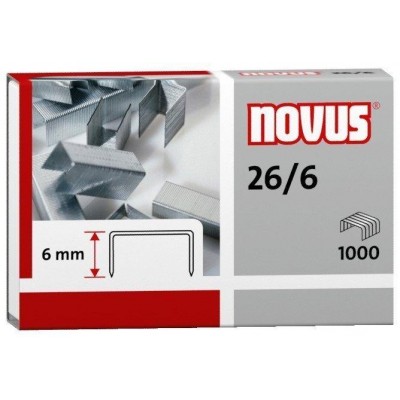 AGRAFES NOVUS 26/6 (CX 1.000)