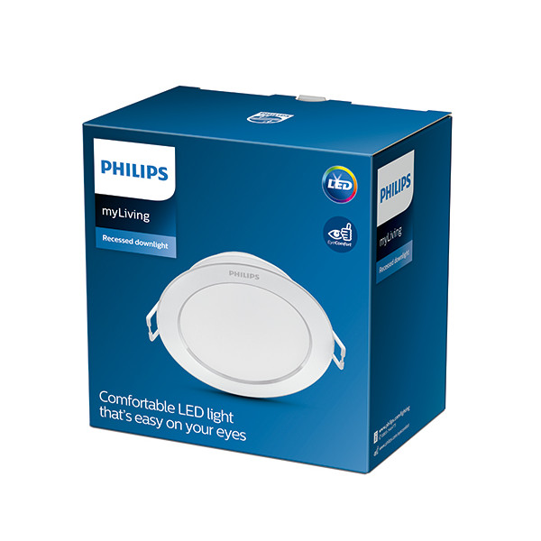 Downlight Philips circular 3,5W 320Lm branco natural 4000K