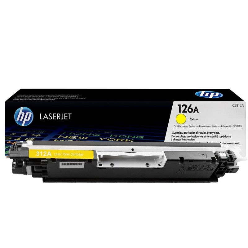 TONER HP 126A CP1025/200 AMARELO (CE311A) 