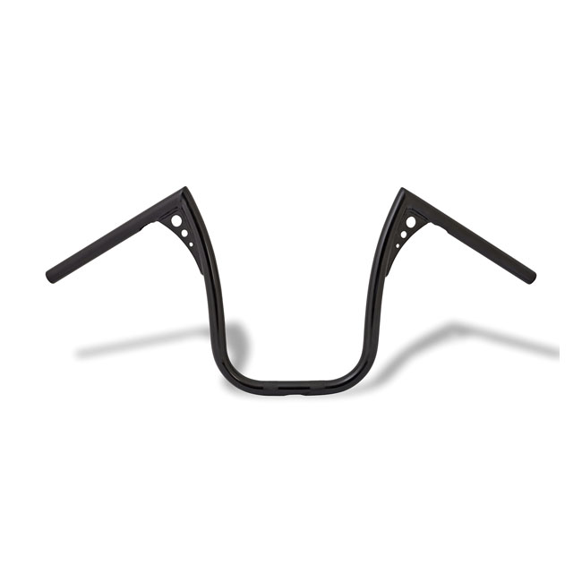 APE HANGER 12" RISE 1" PRETO